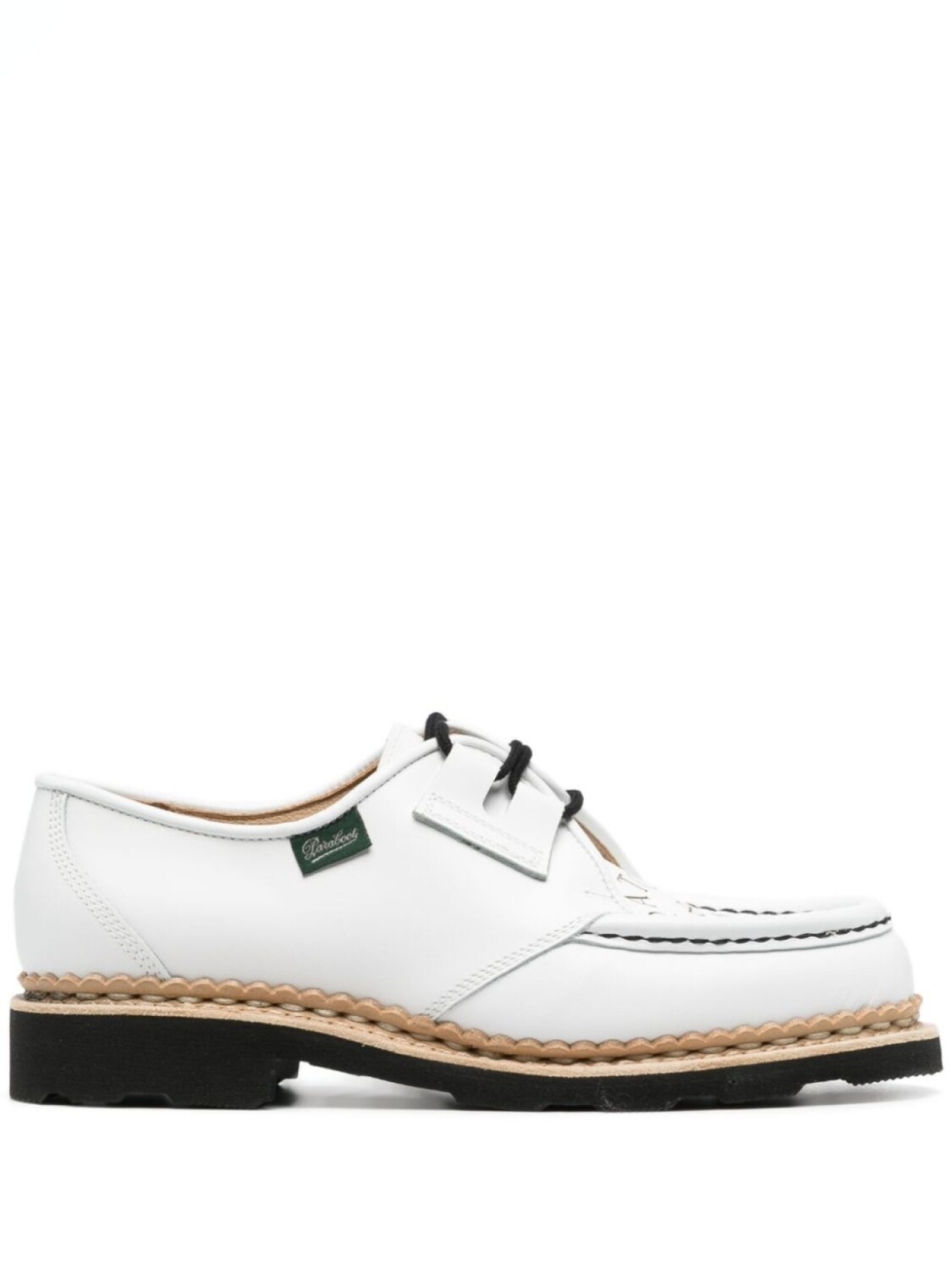 Patou туфли на шнуровке из коллаборации с Paraboot, белый
