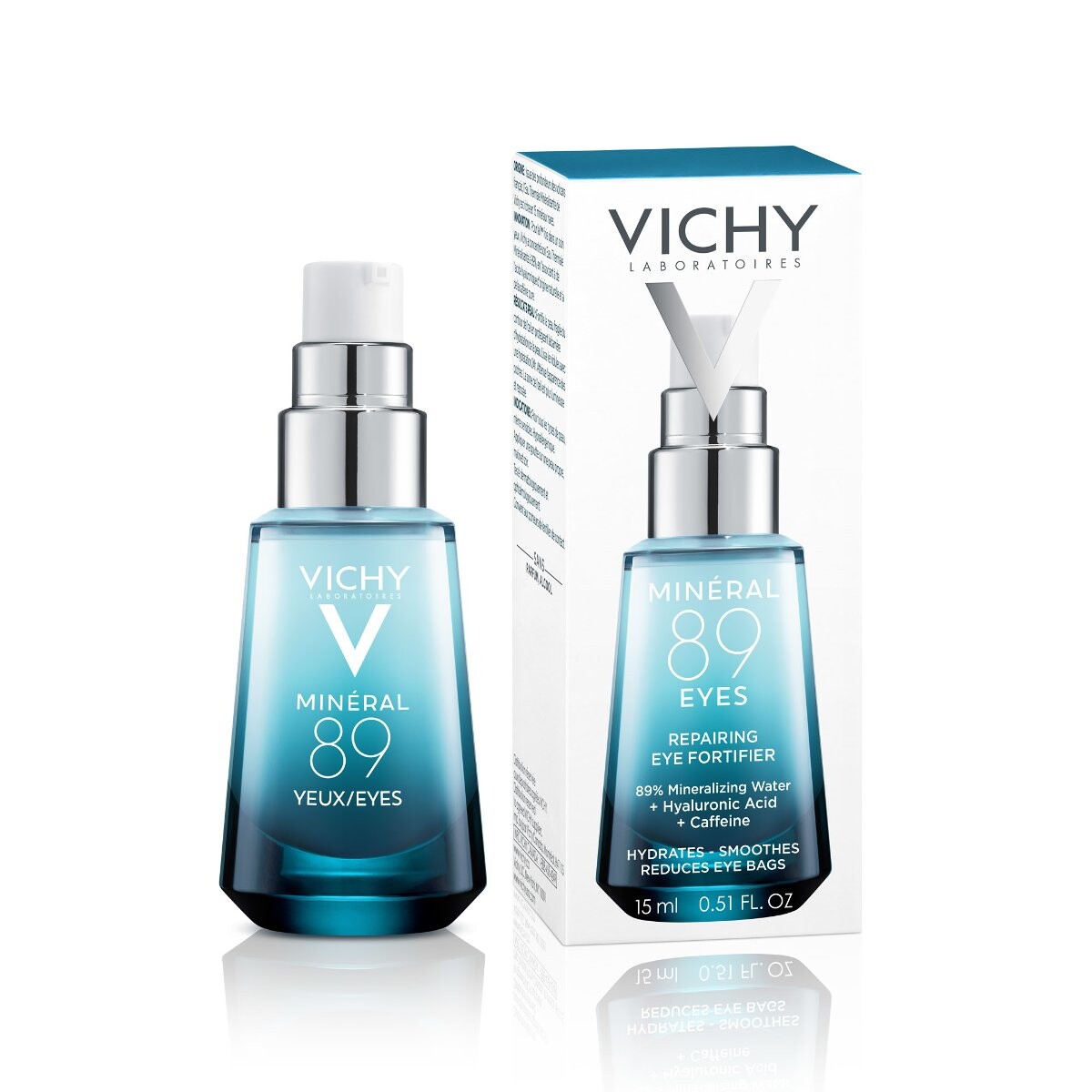 Vichy Mineral 89, увлажняющий и укрепляющий крем для глаз, 15 мл — фото 2