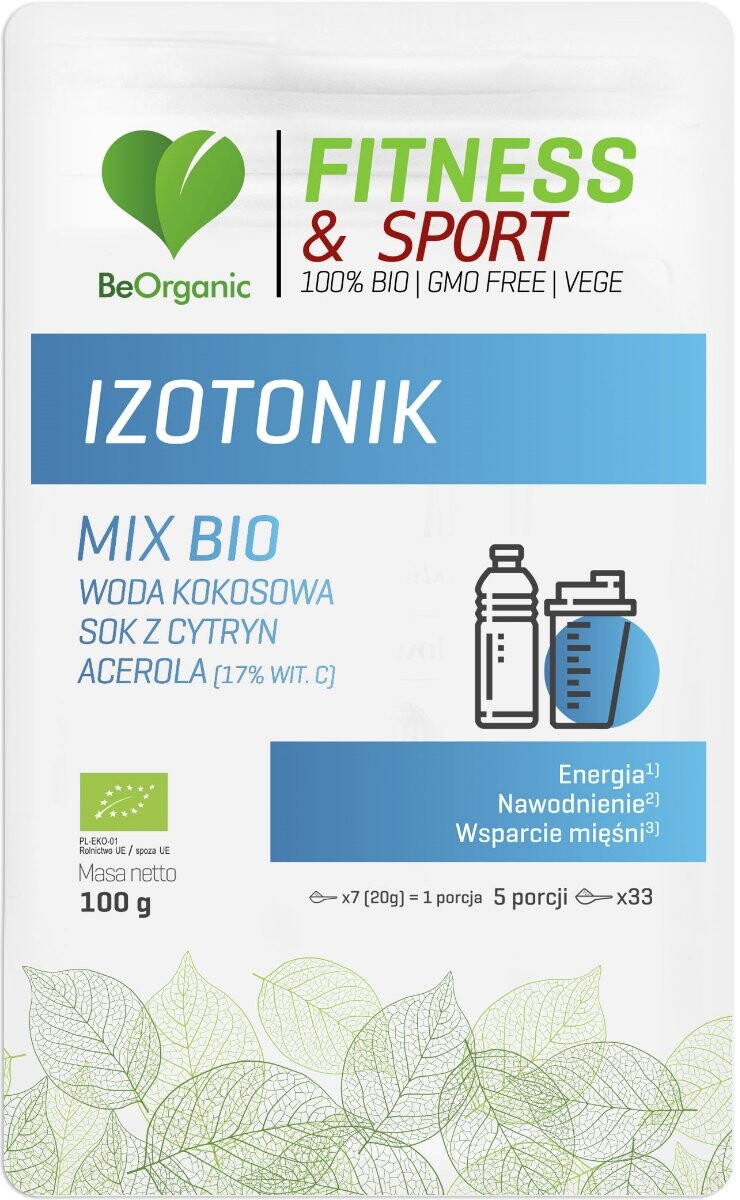

Aliness, BeOrganic, органический изотонический напиток, 100 г