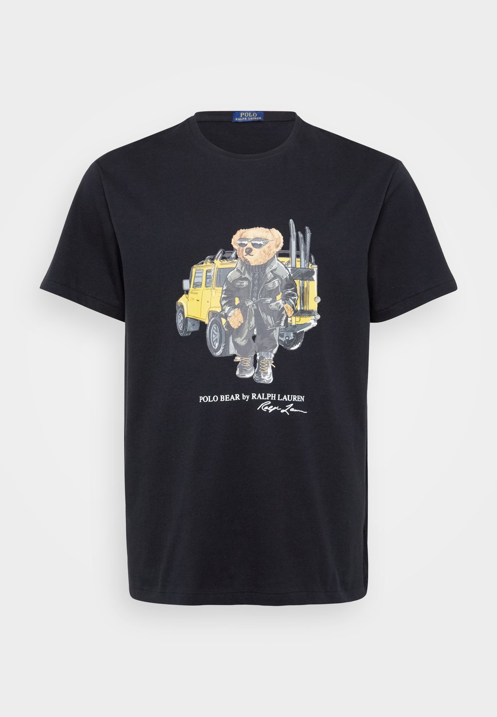 

Футболка с принтом SHORT SLEEVE Polo Ralph Lauren Big & Tall, черный