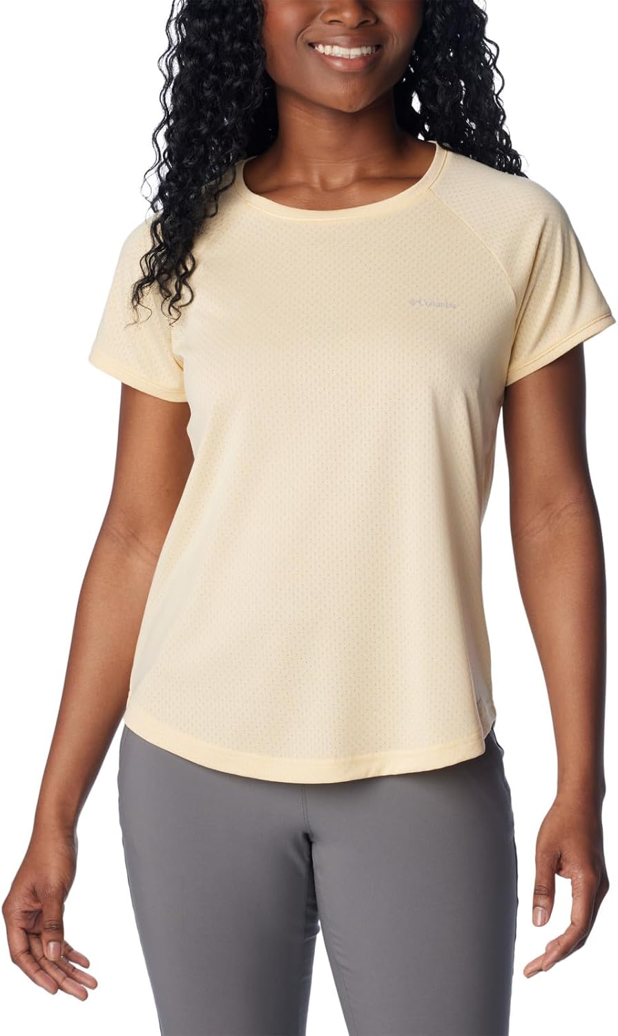 

Columbia Womens Bogata Bay футболка с коротким рукавом, Sunkissed