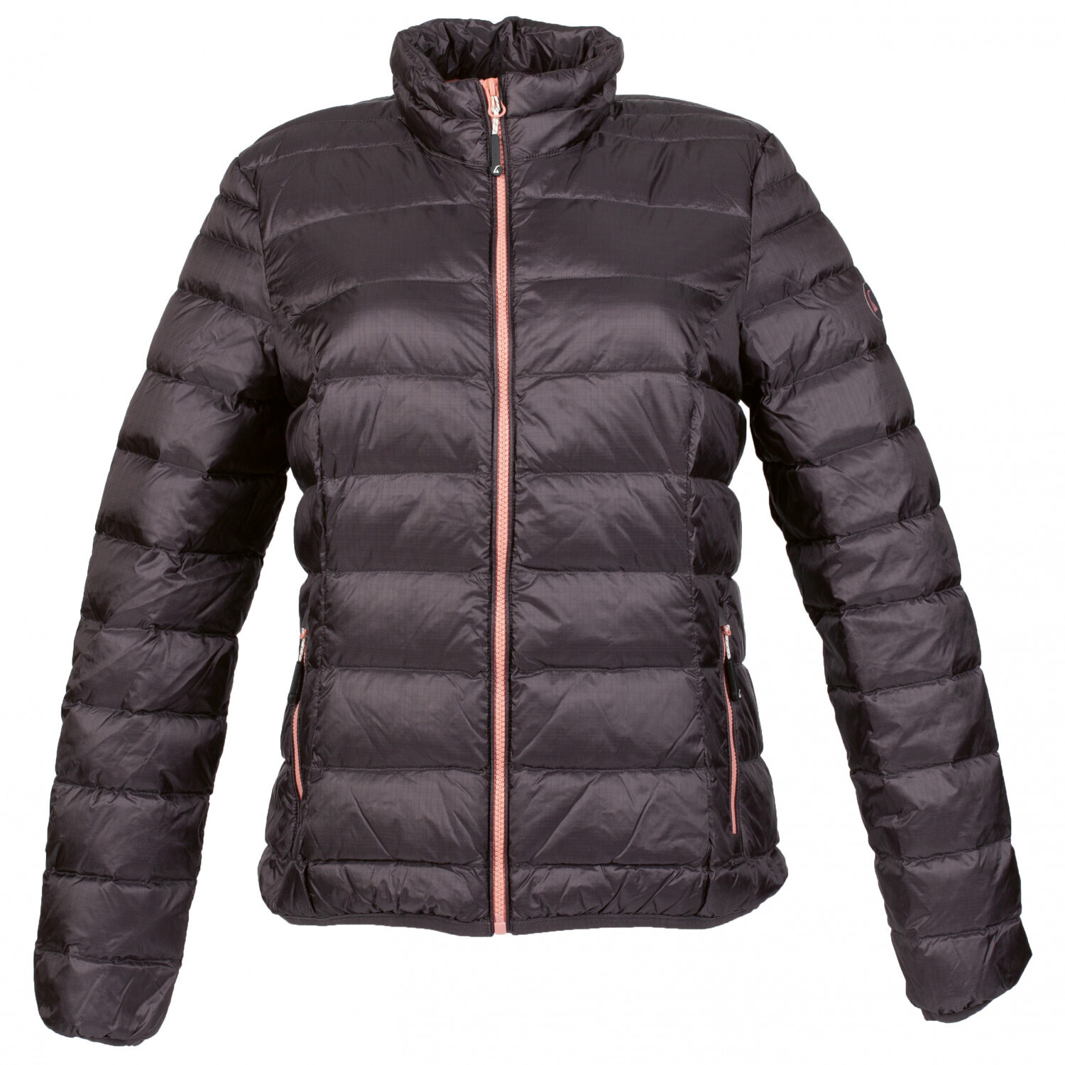 

Пуховик Alvivo Women's Helsinki, цвет Grey/Coral