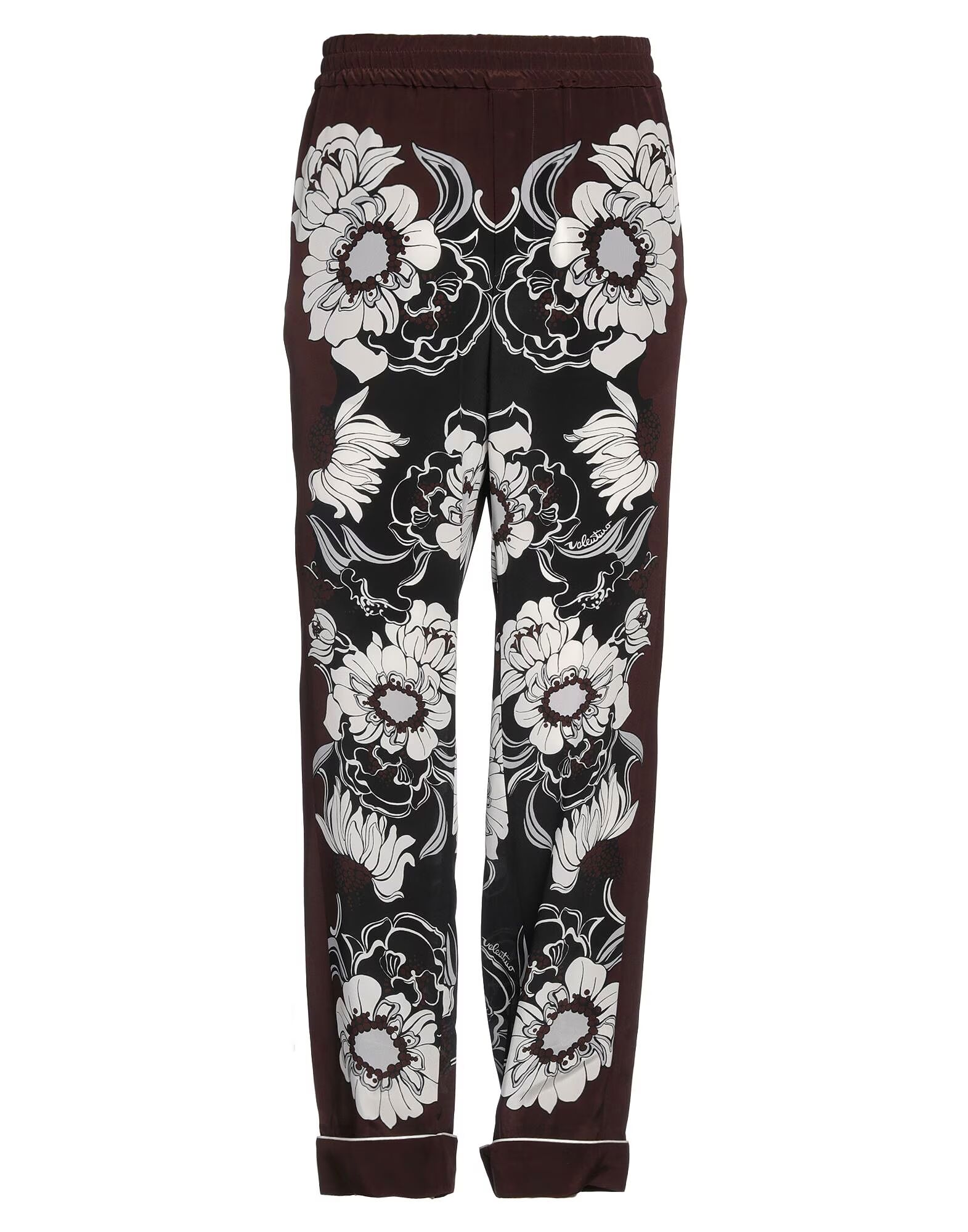 

Брюки Valentino Garavani, темно-коричневый