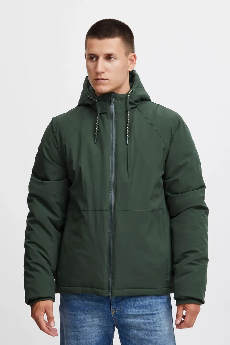 

Короткая куртка из смеси "BLEND BHOuterwear", с капюшоном, цвет Deep Forest