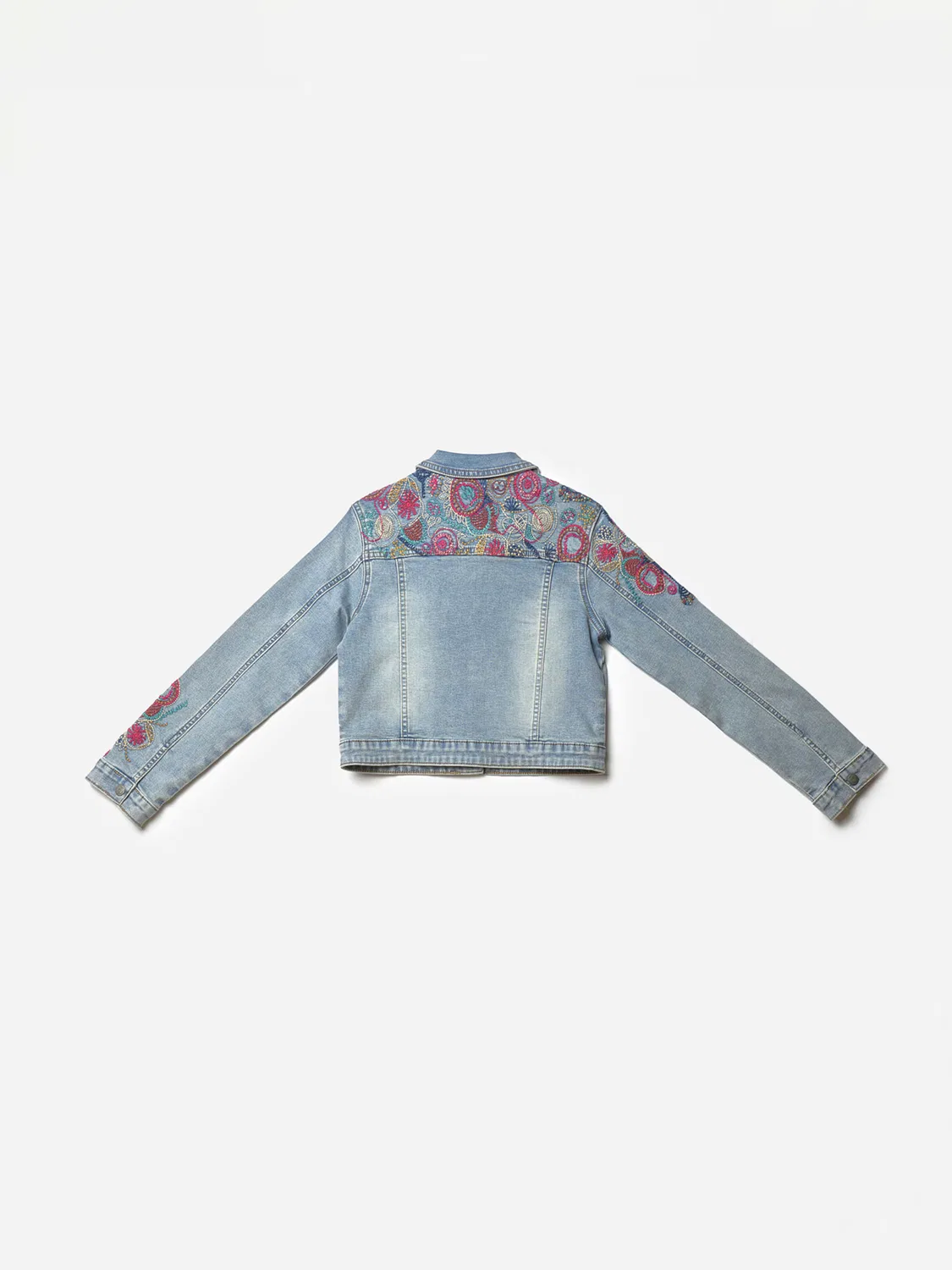 Куртка межсезонья Koroshi, Navy/Blue Denim — фото 3