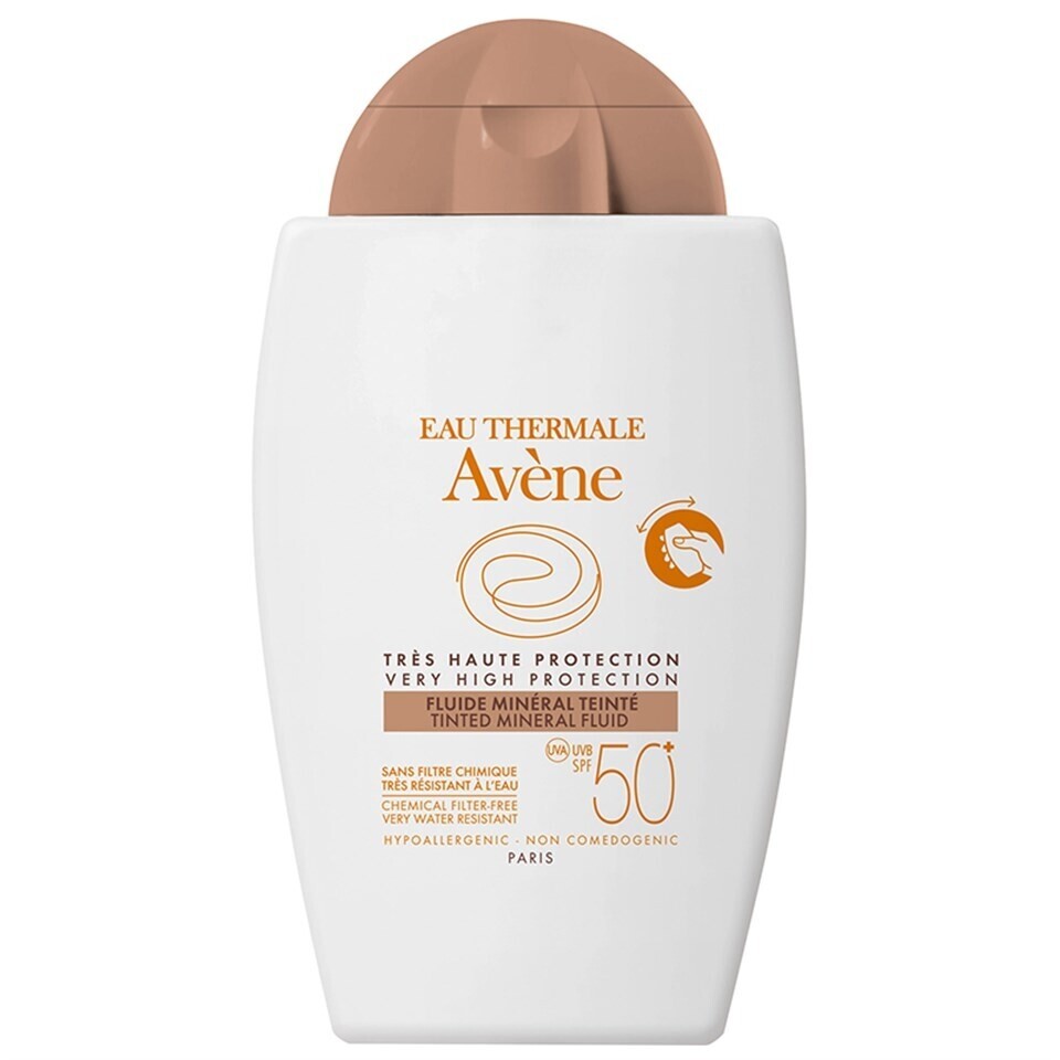 

Avene Fluide Mineral Teinte SPF 50+ 40 мл Оттеночный солнцезащитный крем