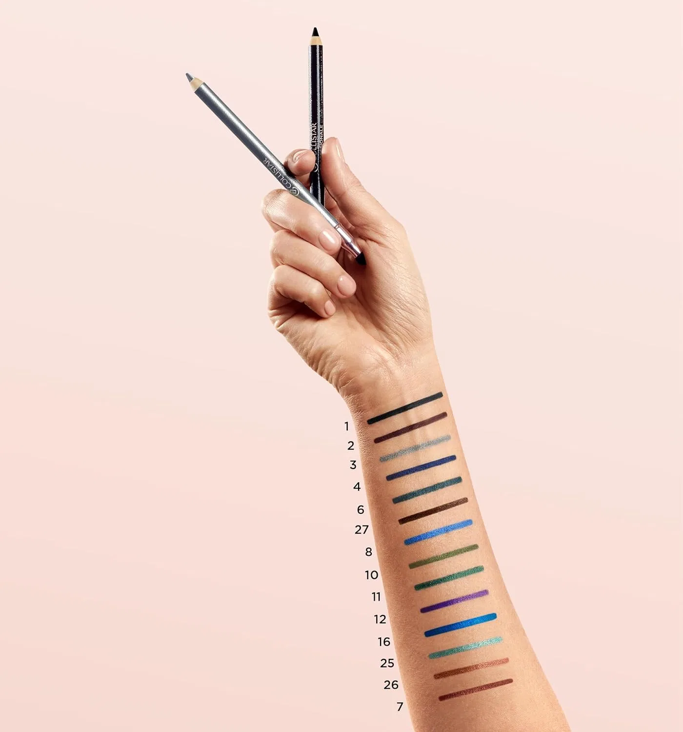 Водостойкий карандаш для глаз «Professional Matita Occhi Eye Pencil» от Collistar ‎Collistar, 11 Blu Metallo — фото 3