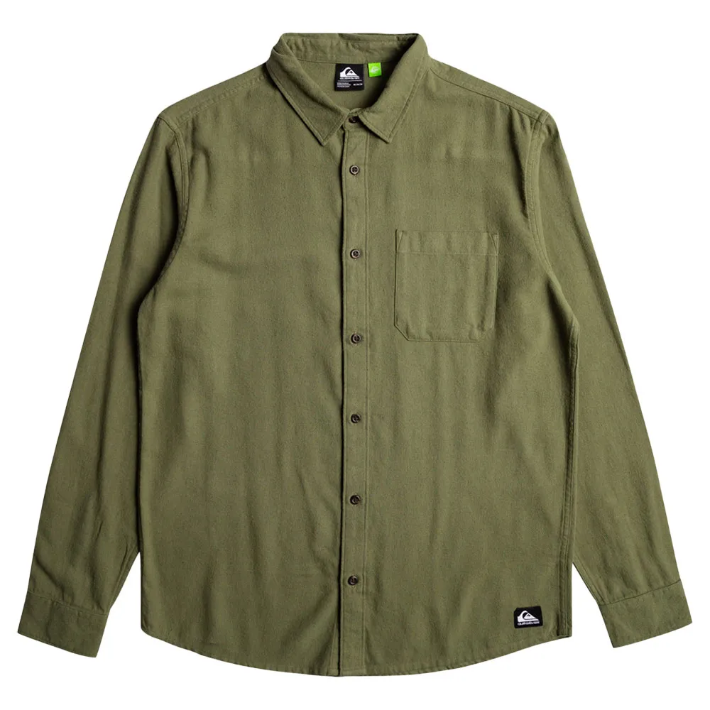 

Рубашка Quiksilver Solid Mother Fly, зеленый