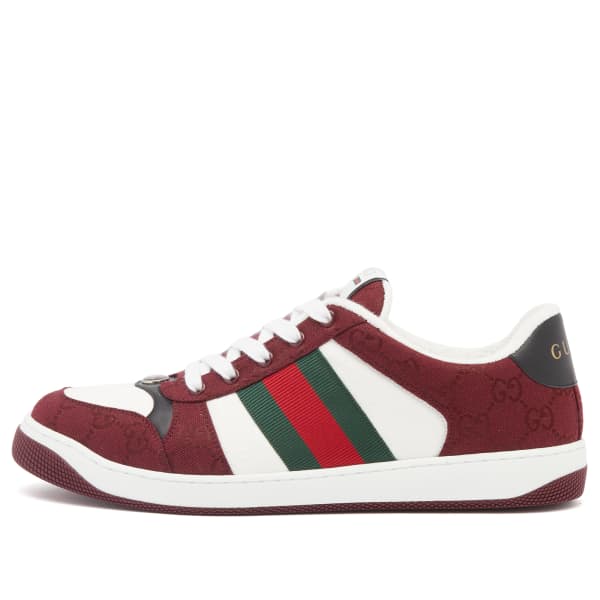 

Кроссовки из парусины Screener Gucci, красный