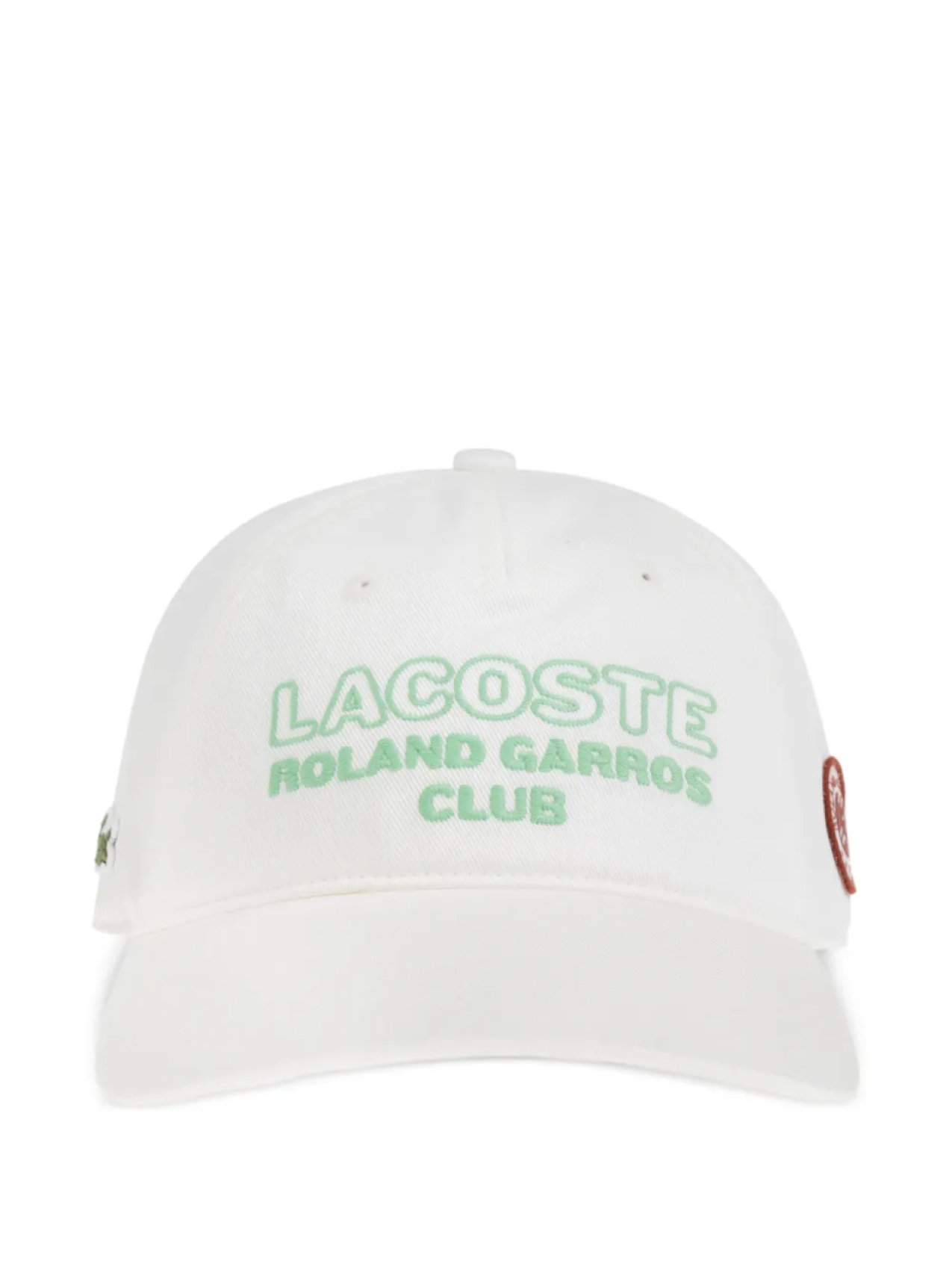 

Кепка с вышитым логотипом Lacoste, белый