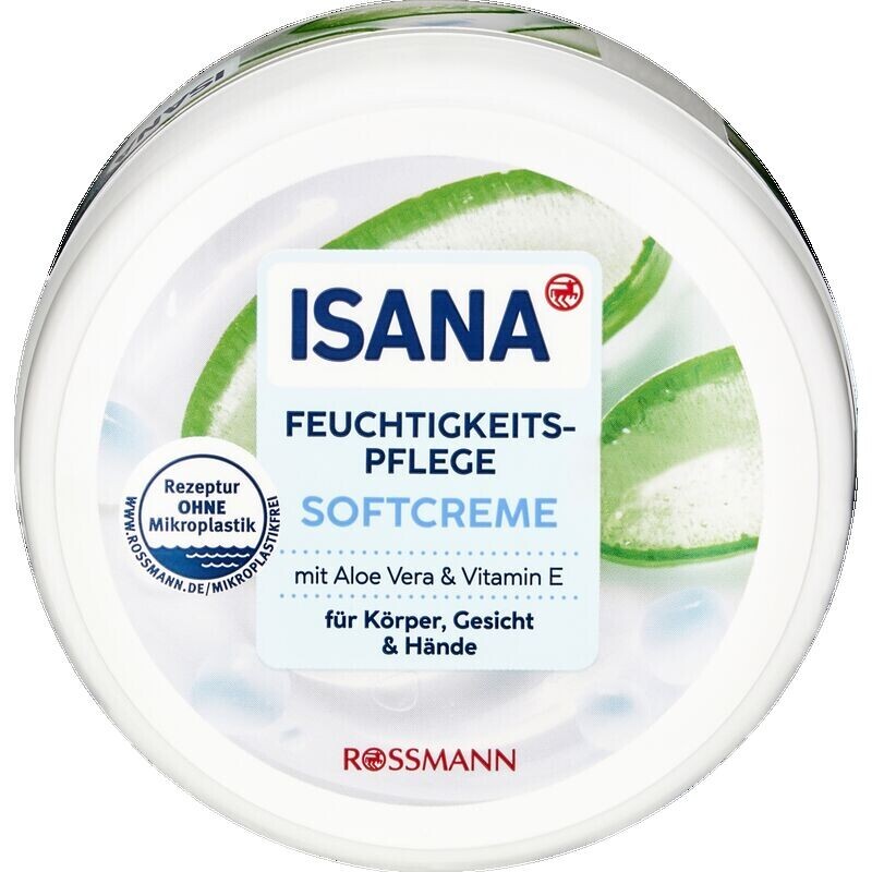 

Мягкий крем-увлажняющий крем ISANA, 200 ml