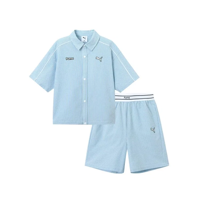Детская спортивная одежда Casual Sportswear Thin PUMA, Blue White Tone 00381