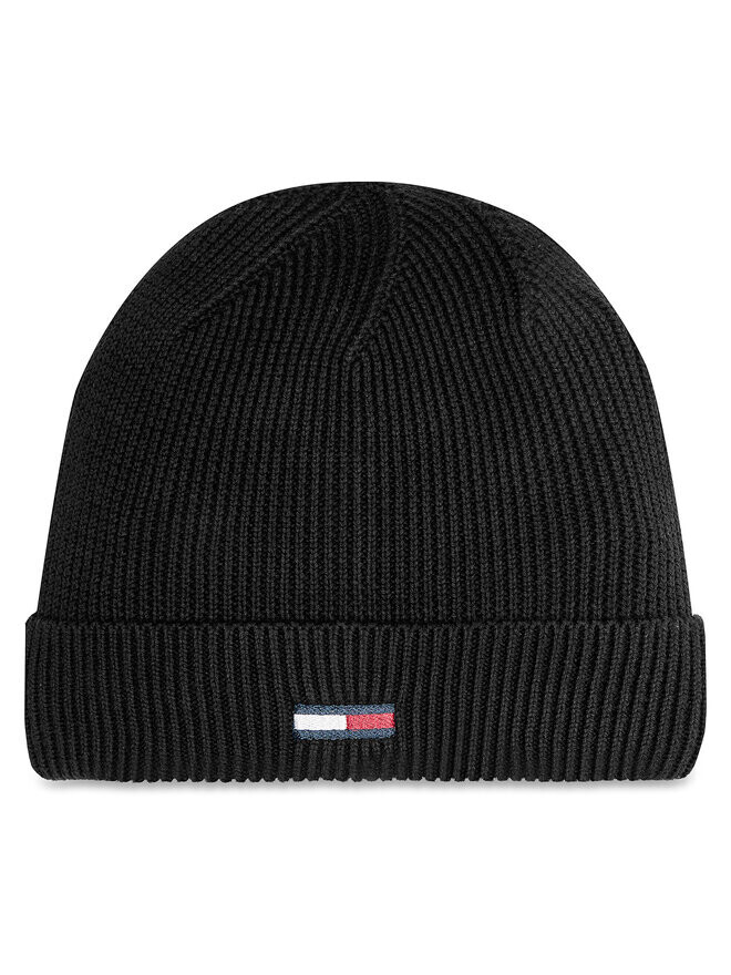 

Шапка Elongated Flag Tommy Hilfiger, черный