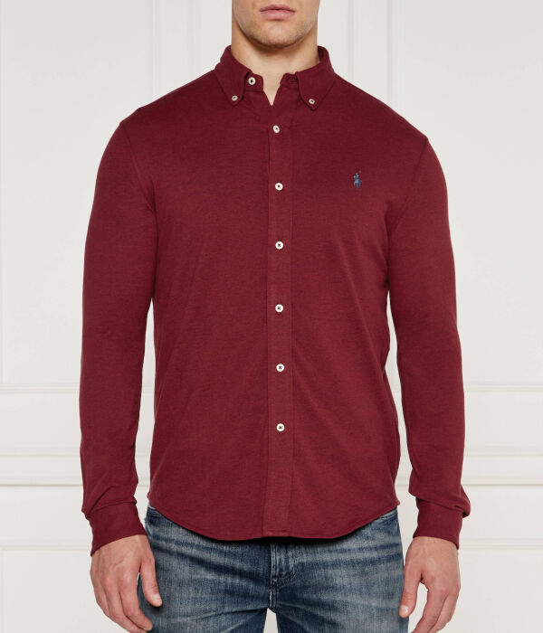 

Рубашка Polo Ralph Lauren Regular Fit, бургундия