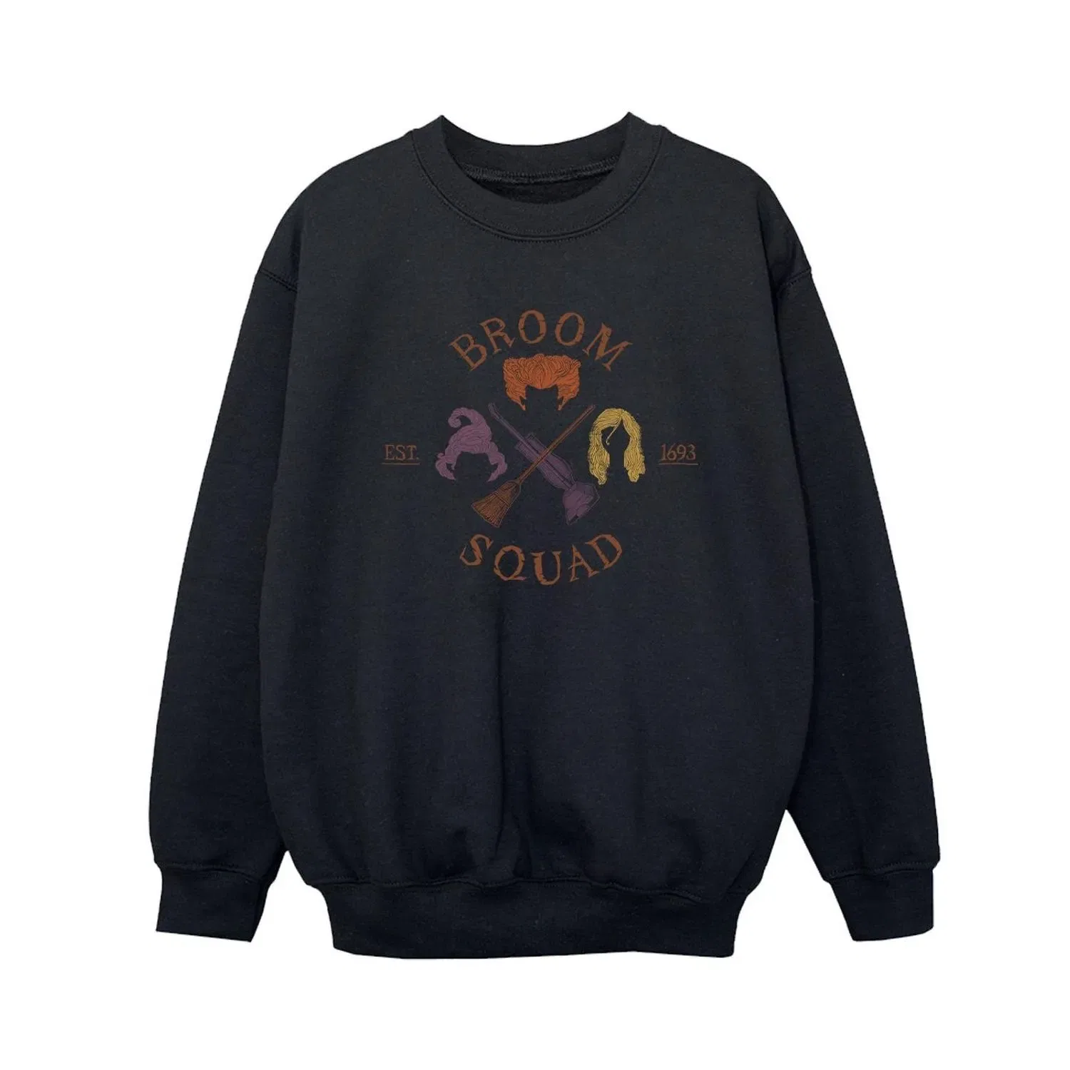 Худи Hocus Pocus Broom Squad 93 Disney, черный — фото 2