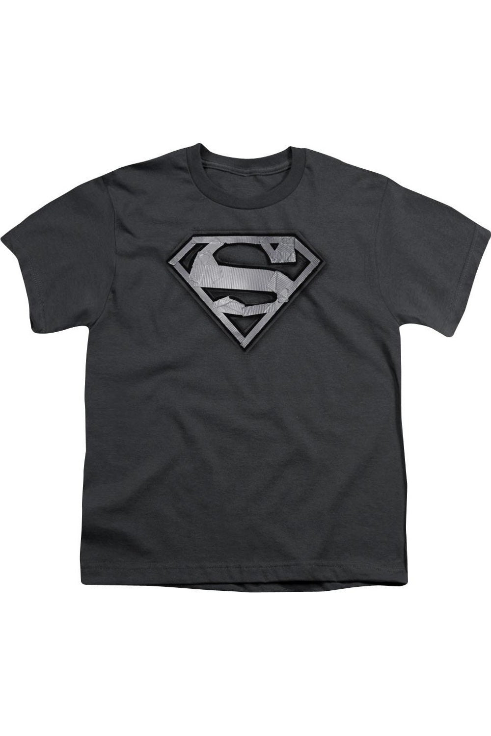 

Футболка с коротким рукавом для детей "Щит Супермена" из клейкой ленты Gildan, Charcoal