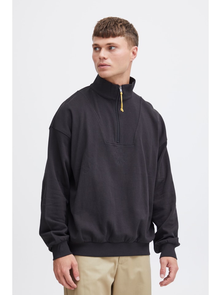 

Толстовка !SOLID Sweatshirt SDIlham 21108129 cooler Troyer mit Logo, черный