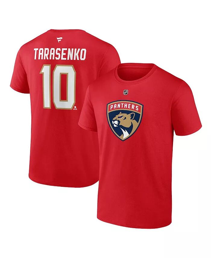 

Мужская футболка Владимира Тарасенко Florida Panthers с аутентичным именем и номером Fanatics