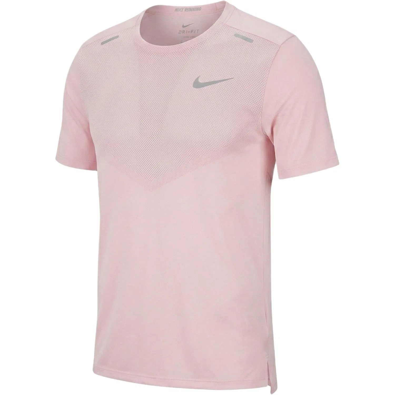Футболка Quick Dry унисекс, цвет Pink, круглый вырез Nike — фото 3