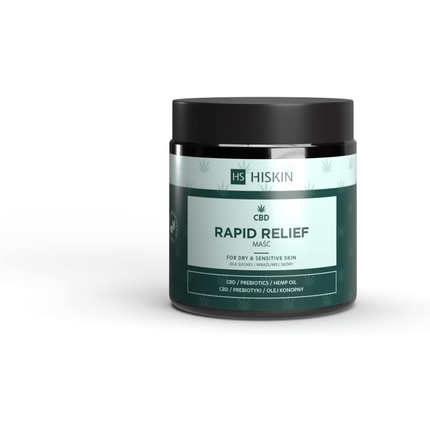 

Мазь CBD Rapid Relief для сухой и чувствительной кожи 120 мл Hiskin