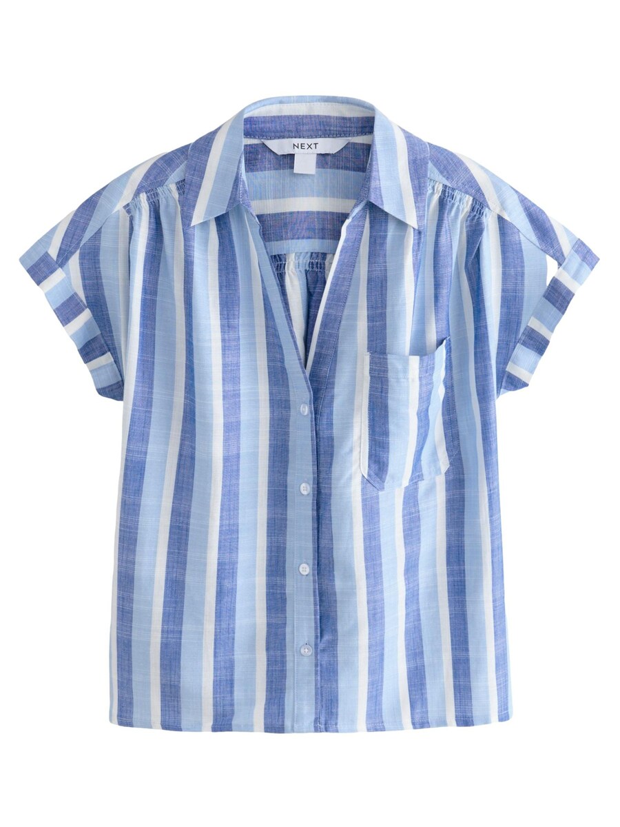 

Блуза Next, цвет Blue/Cyan blue/Dark blue