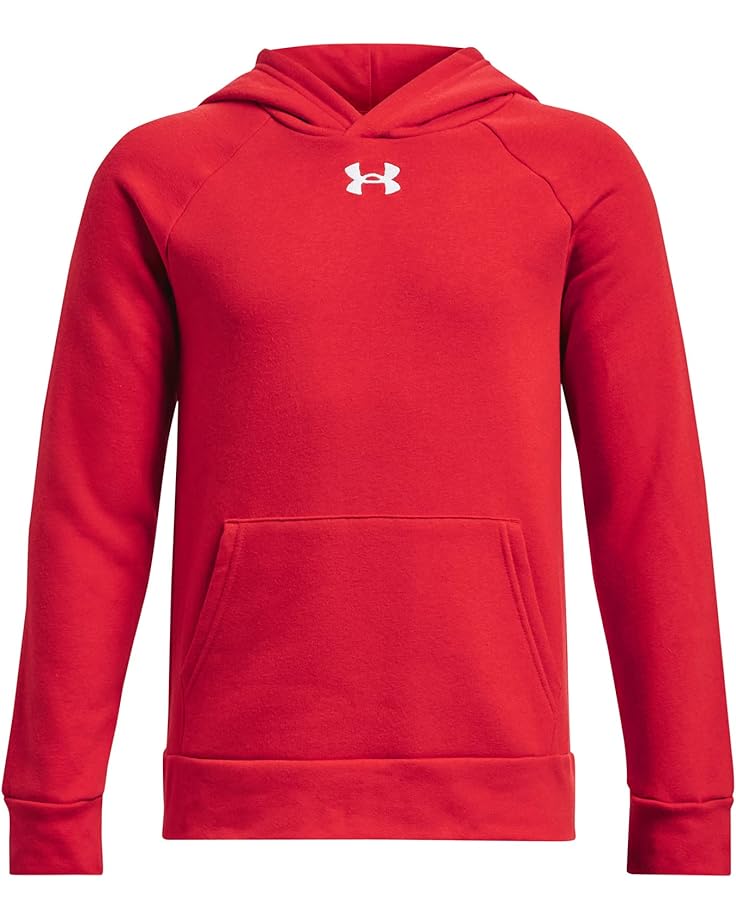 

Худи Under Armour Kids Rival Fleece Hoodie, цвет Red/White