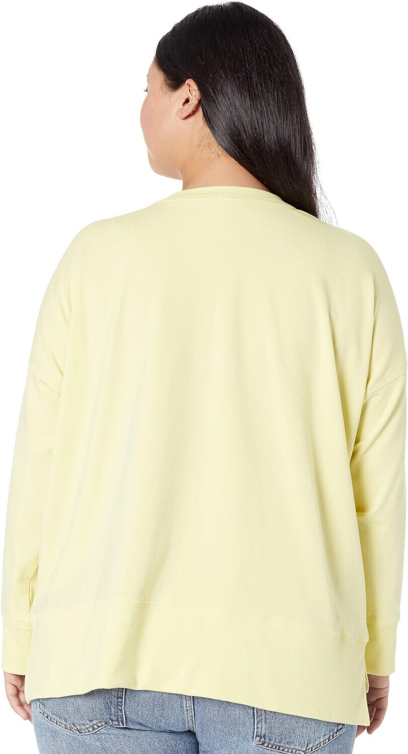 

Толстовка Eileen Fisher Crew Neck Top with High-Low Hem in Organic Pima Cotton Stretch Jersey, цвет Citrus