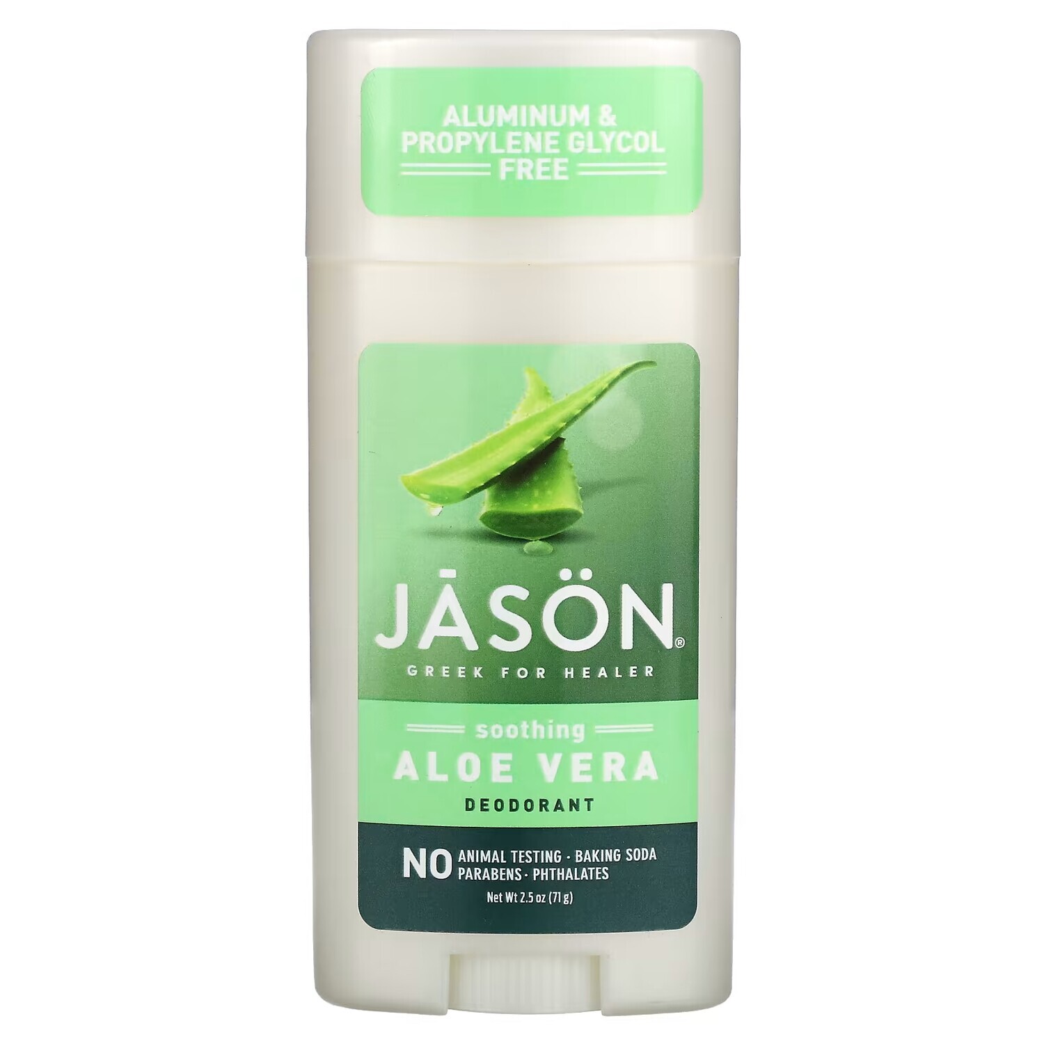 

Дезодорант успокаивающий Jason Natural алоэ вера