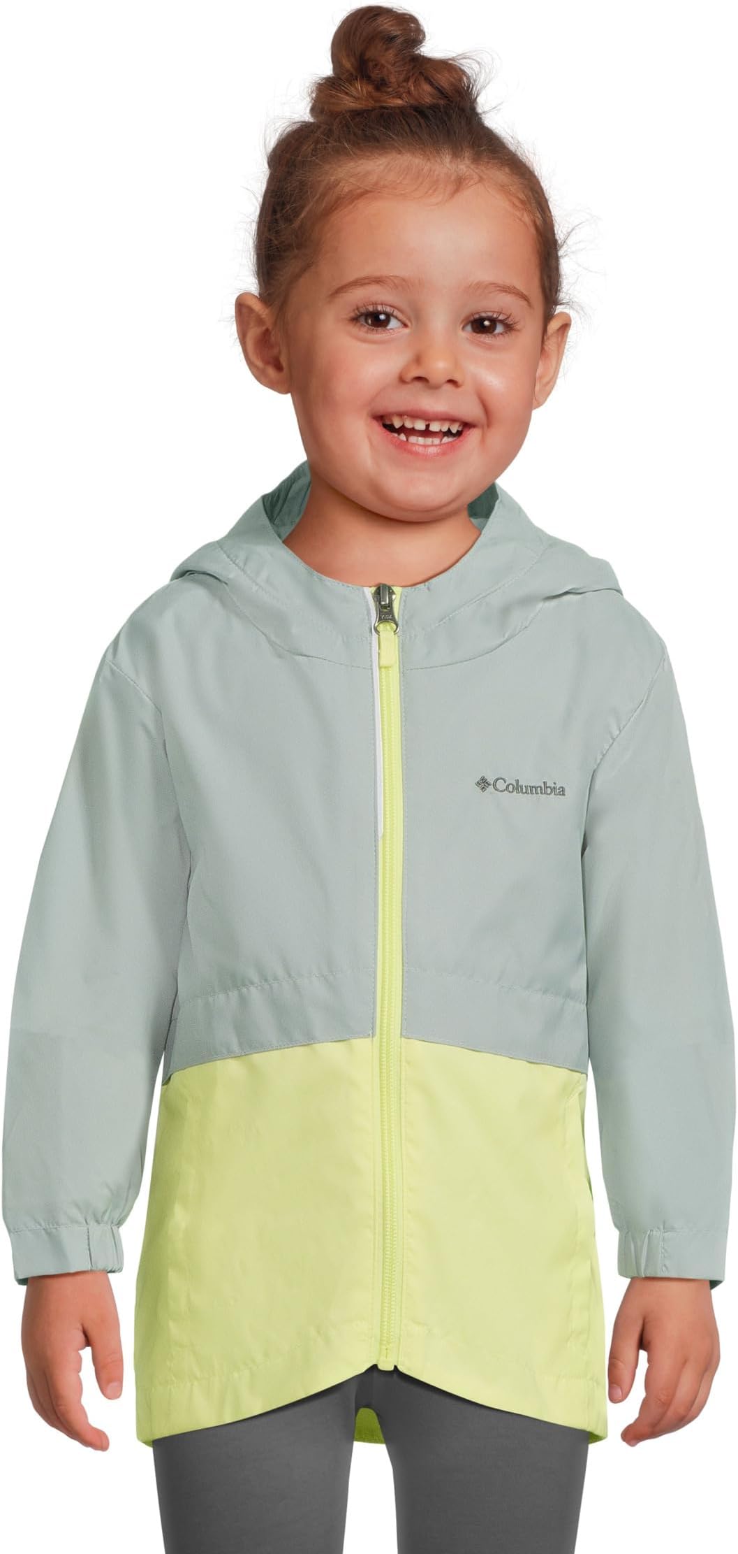 

Куртка Rain-Zilla II Columbia Kids, Crushed Blue/Neon Light