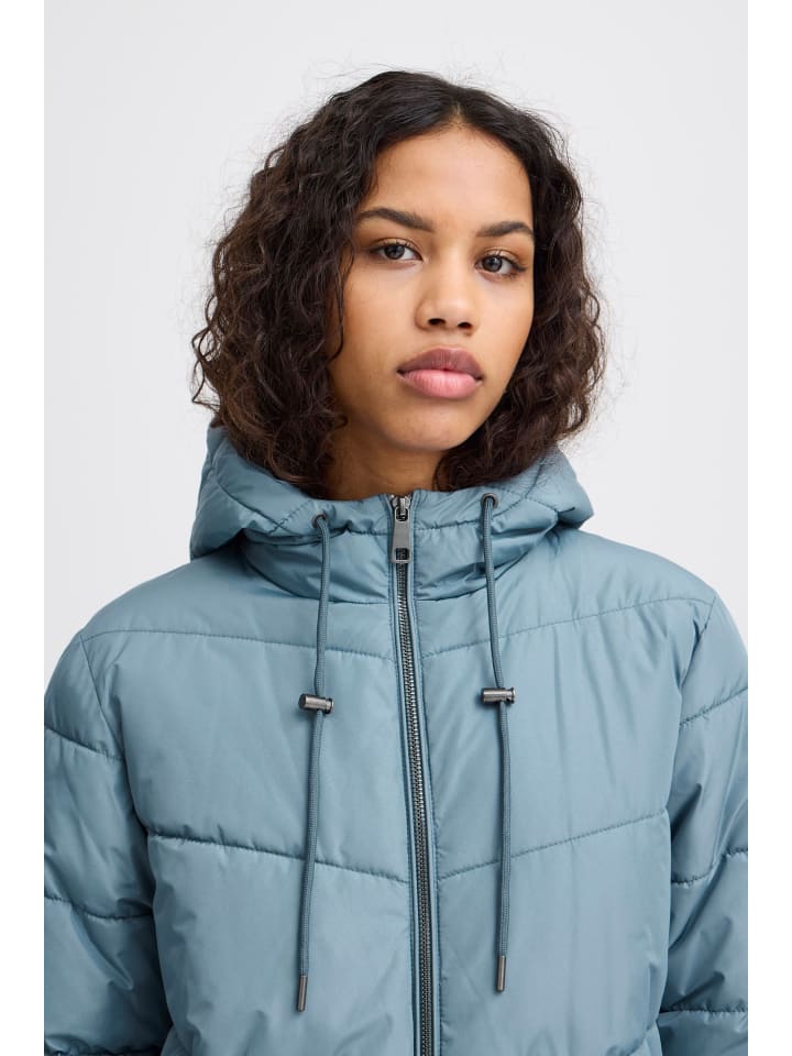 

Куртка IHZELANA прямого кроя в цвете Blue Mirage ICHI