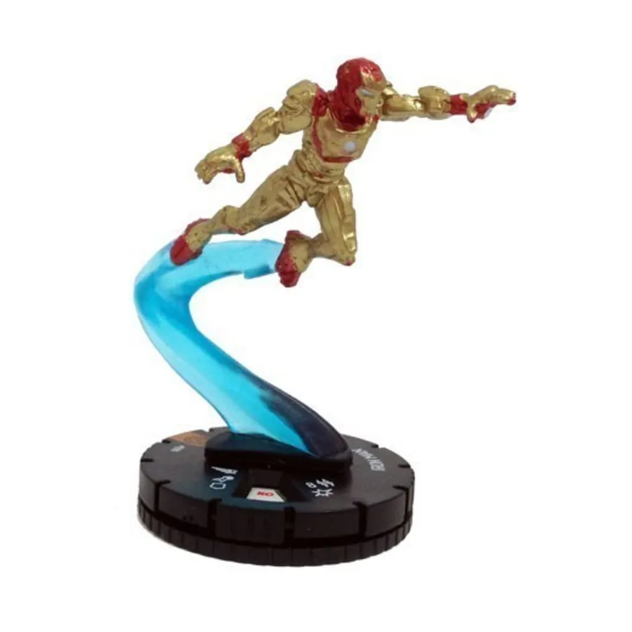 

Железный Человек (фигурка шатра ограниченного выпуска) № 200, Marvel HeroClix - Iron Man 3 - Singles