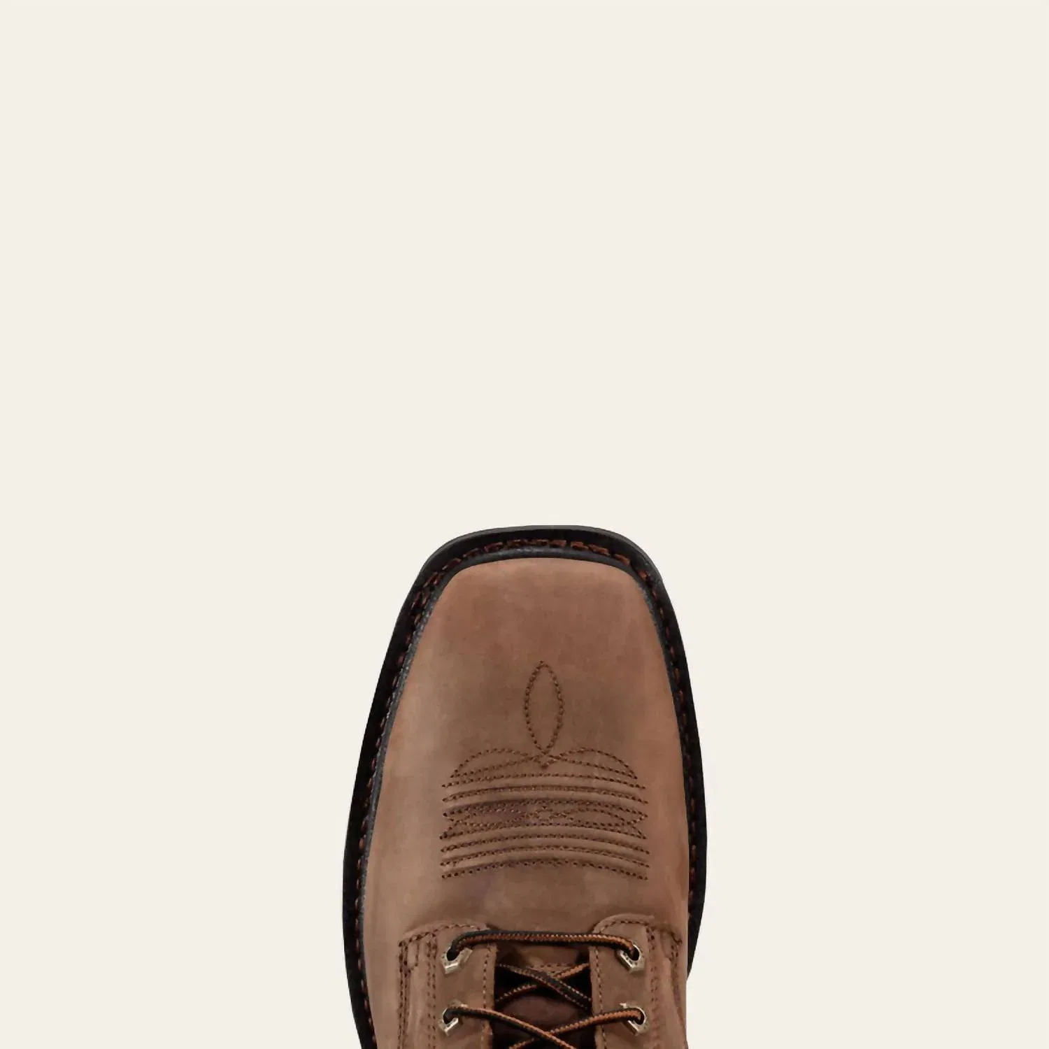 ARIAT Мужские рабочие ботинки Cascade 8 дюймов с широким квадратным носком и стальным защитным носком, коричневого цвета — фото 4