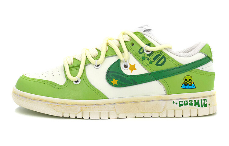 

Кроссовки Nike Dunk Skateboard Shoes Women's Low-Top Green