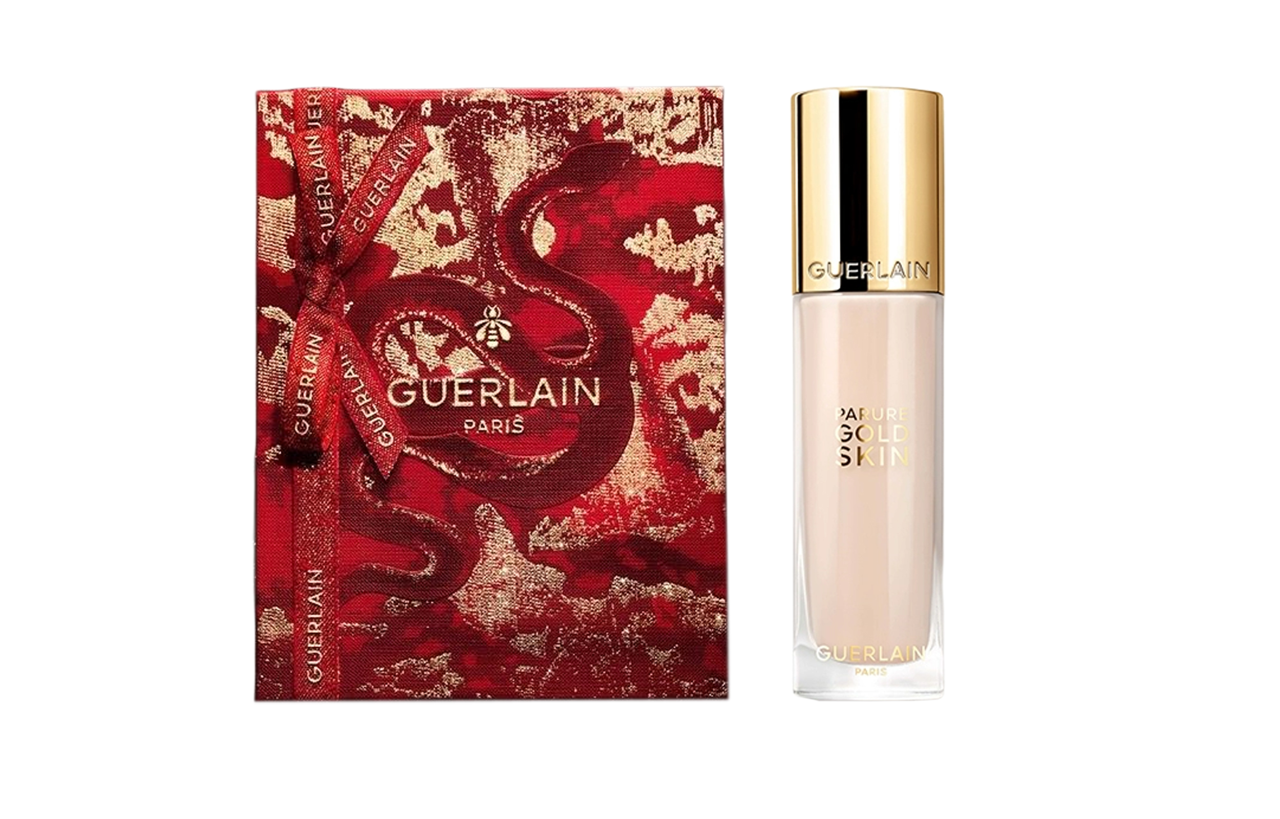 

GUERLAIN JIAOLAN новогодний лимитированный золотой алмазный корректирующий тональный крем натуральный увлажняющий 35мл