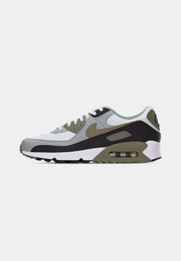 Кроссовки air max 90 summit белого/серебристого цвета/светло-пемзового цвета/черного/белого цвета Nike Sportswear, Summit White/Silver-Coloured Sage/Light Pumice/Black/White — фото 2