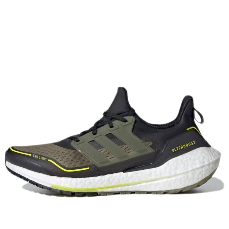 

Кроссовки adidas Ultraboost 21 COLD.RDY 'Focus Olive' S23896, оливково-зеленый