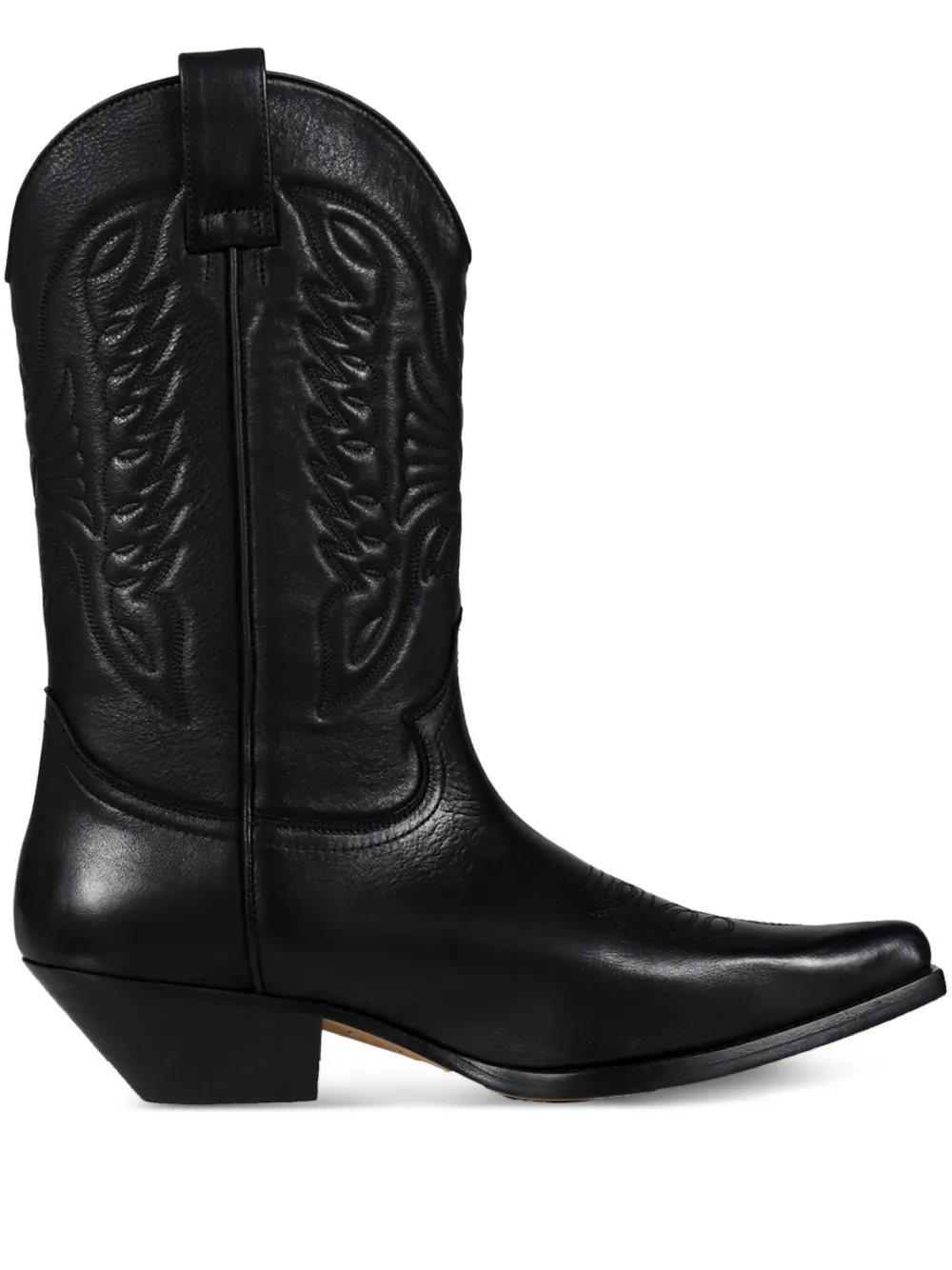 

Кожаные ботинки MM6 Maison Margiela, черный