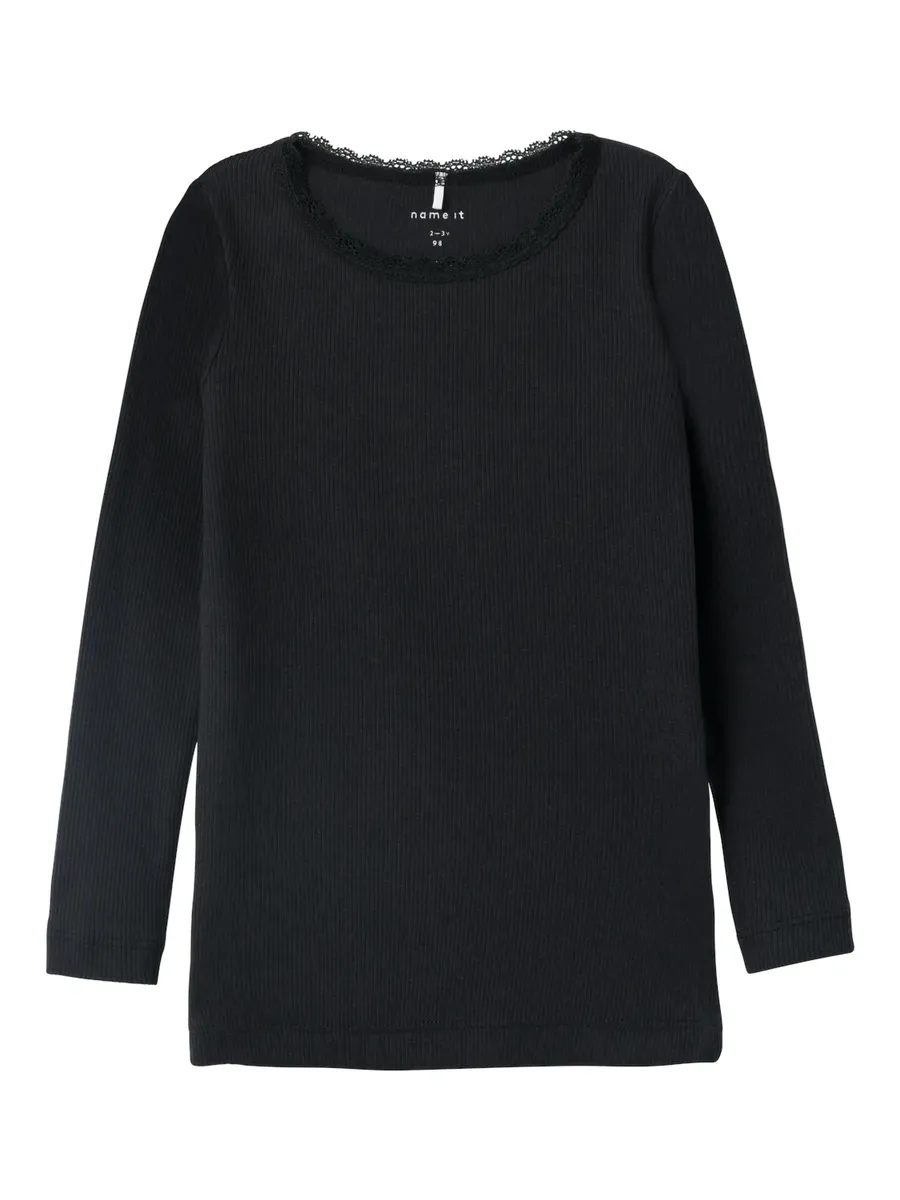 

Рубашка с длинными рукавами Name It "NMFKAB LS TOP NOOS", черный