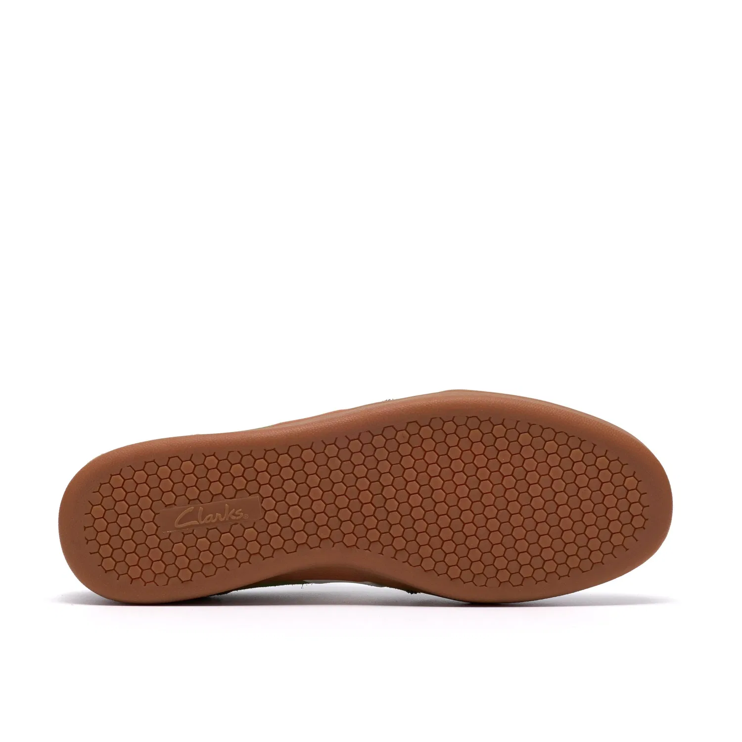 Кроссовки на подошве cupsole Clarks, бежевый — фото 3