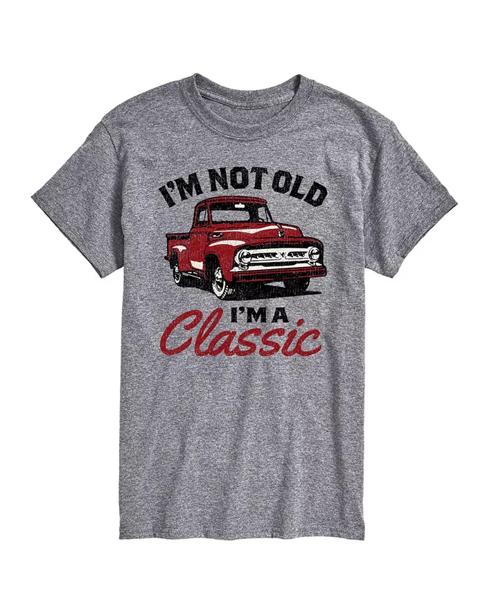 

Мужская футболка с коротким рукавом Not Old I'm A Classic Truck AIRWAVES, серый