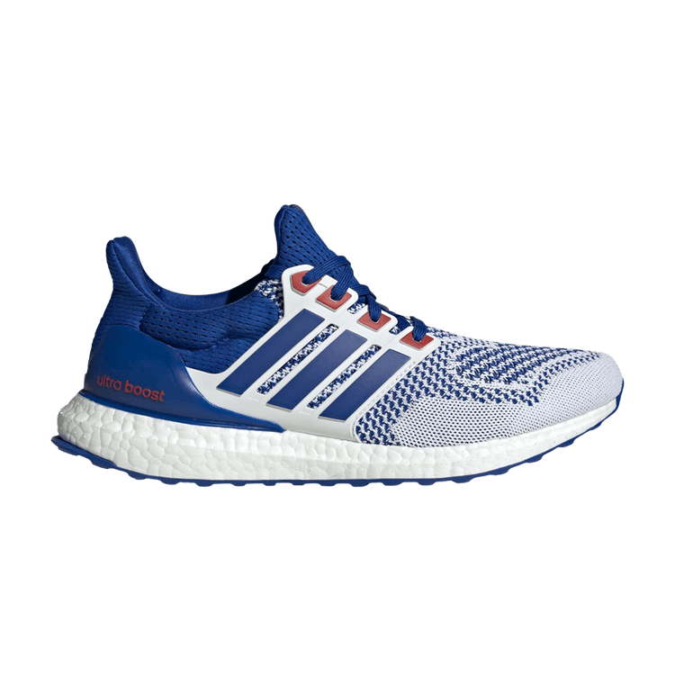 

Кроссовки UltraBoost 1.0 'White Royal Blue Red', синий