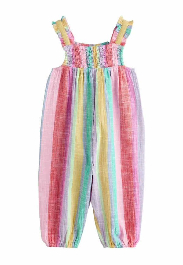 Комбинезон прямого кроя с бретелями Next, Rainbow Stripe