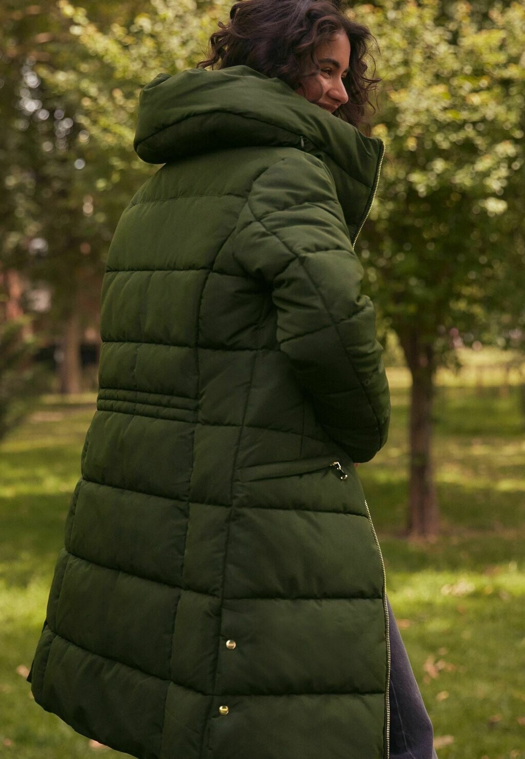 

Зимнее пальто REGULAR FIT Next, зеленый
