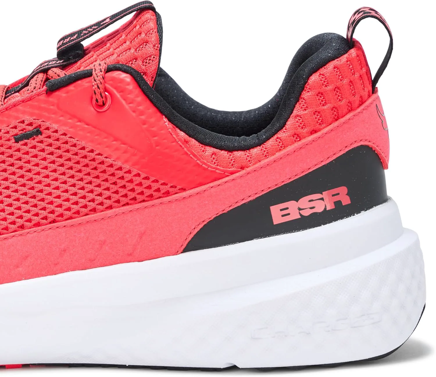 Мужские тренировочные кроссовки Under Armour Project Rock Blood Sweat Respect 5, красный/белый/черный — фото 4