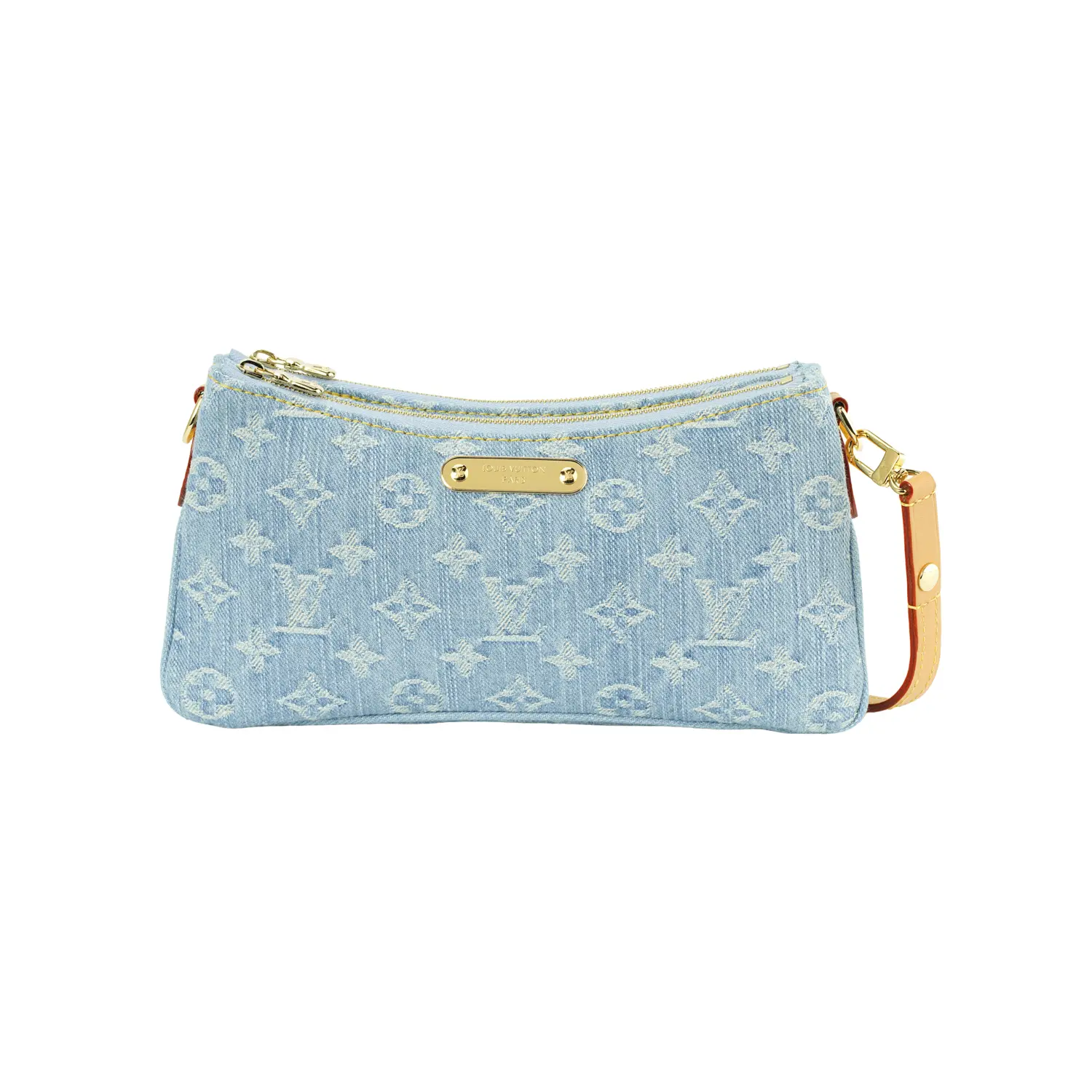 

LOUIS VUITTON Сумка пудреница голубой деним