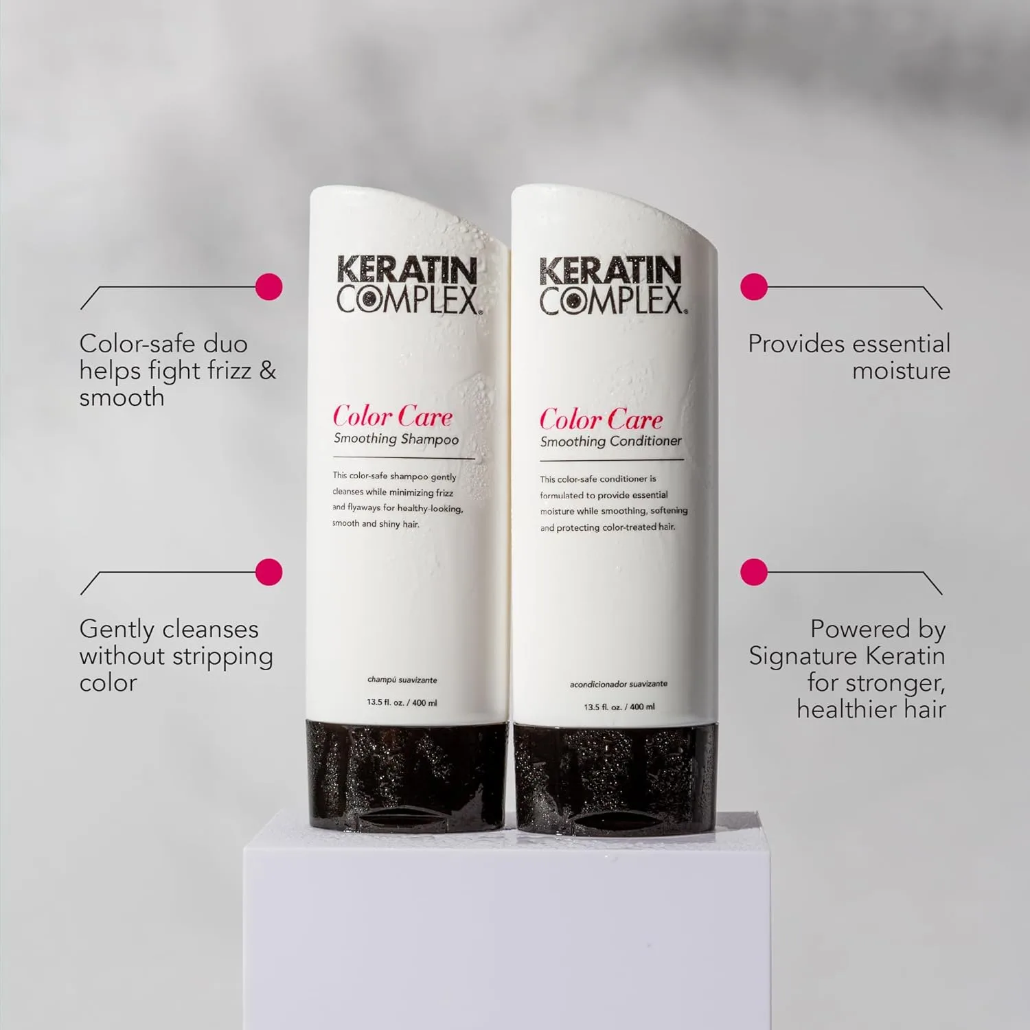 Разглаживающий кондиционер для окрашенных волос Keratin Complex 1 штука (.) — фото 4