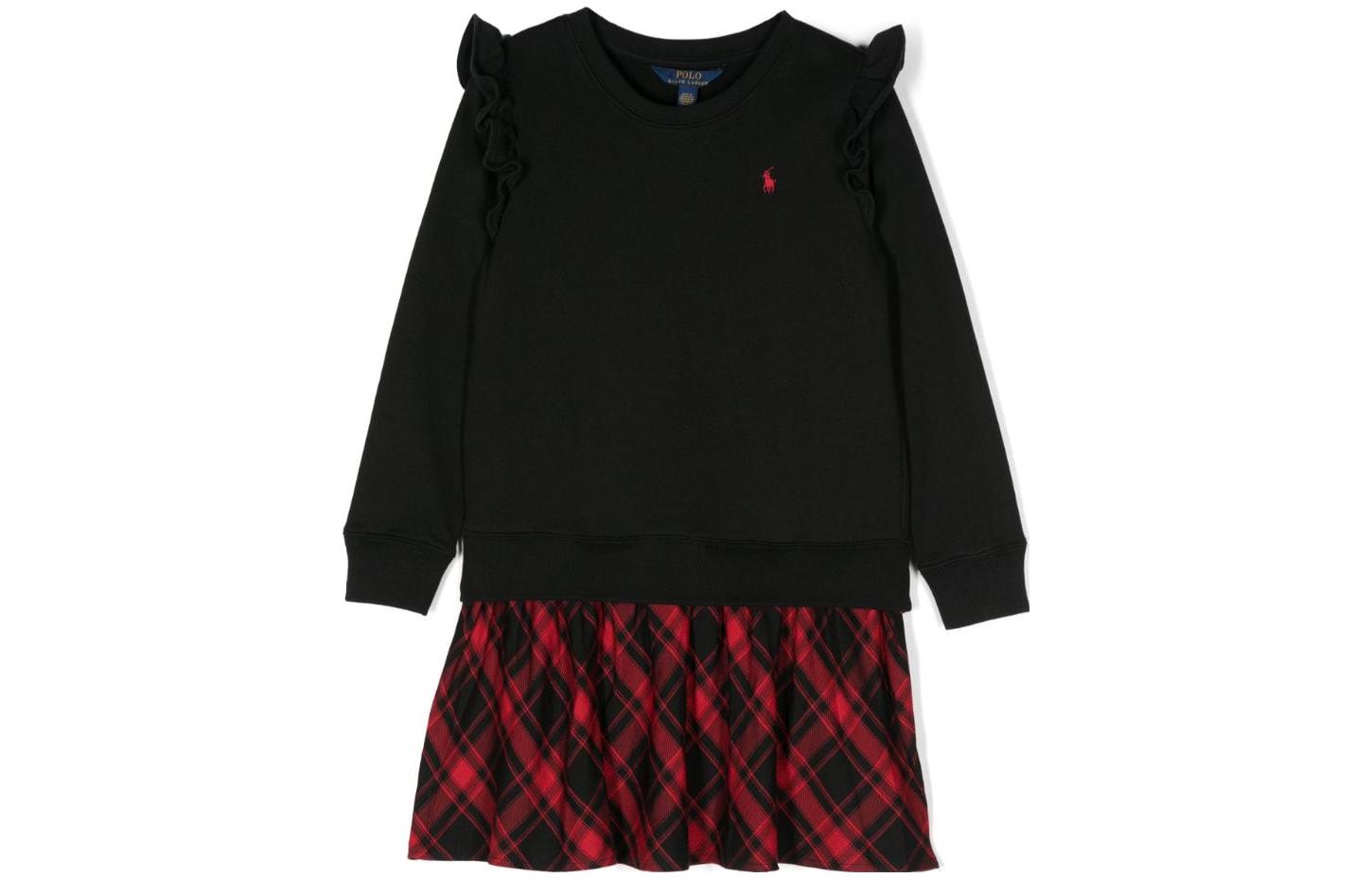 

Детская черная футболка поло Polo Ralph Lauren