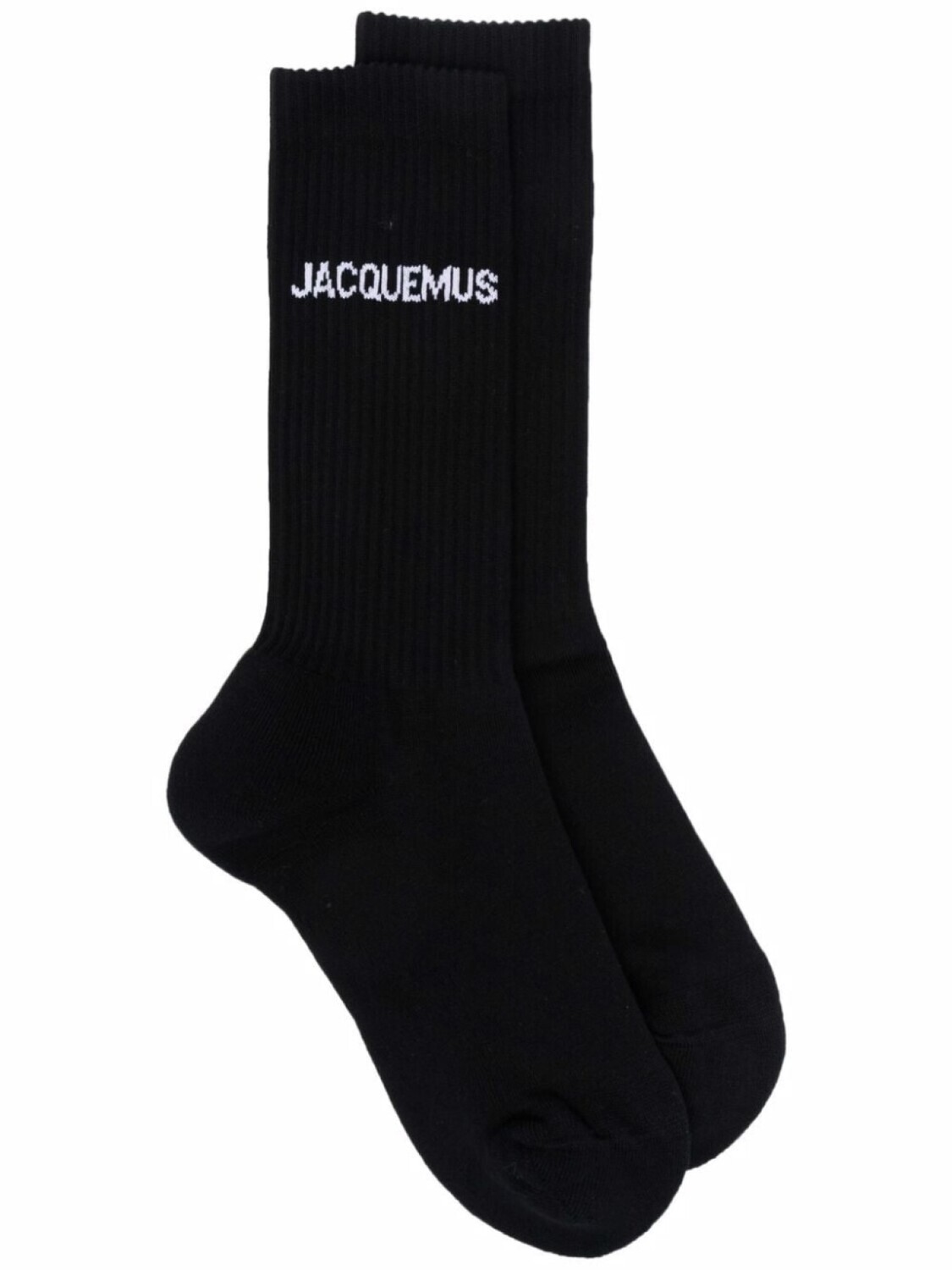 

Jacquemus носки вязки интарсия, черный