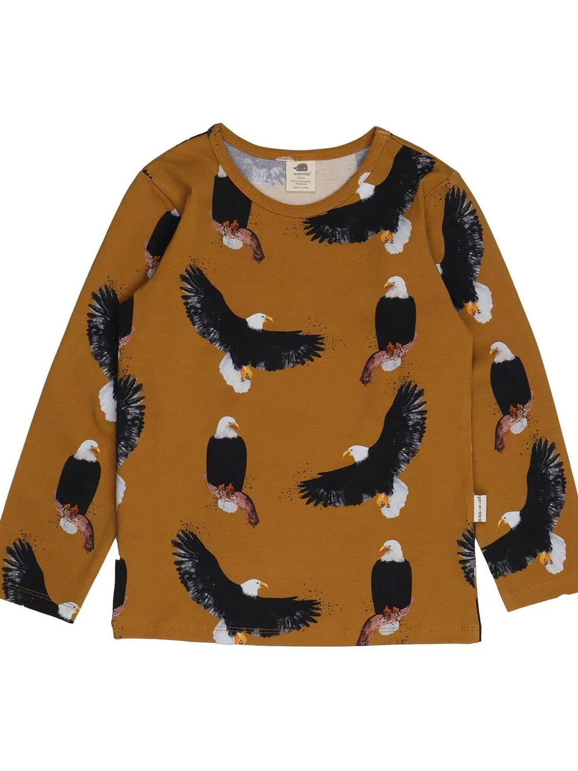 Футболка Walkiddy Magestic Eagles коричневого цвета