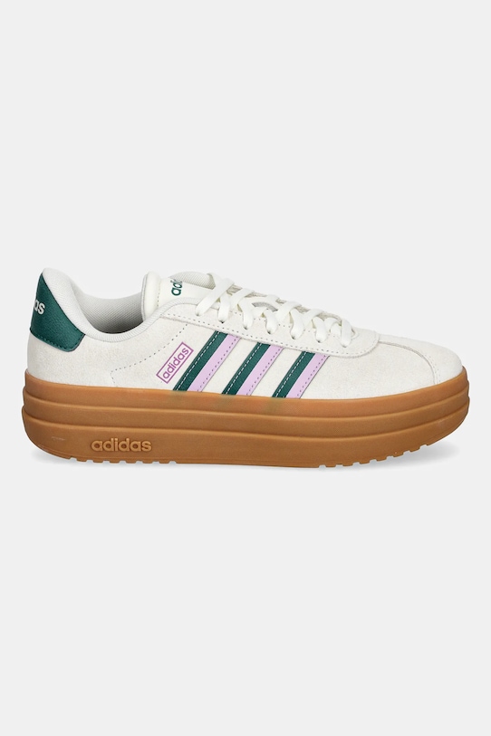 Кроссовки VL Court Bold Adidas, бежевый — фото 2